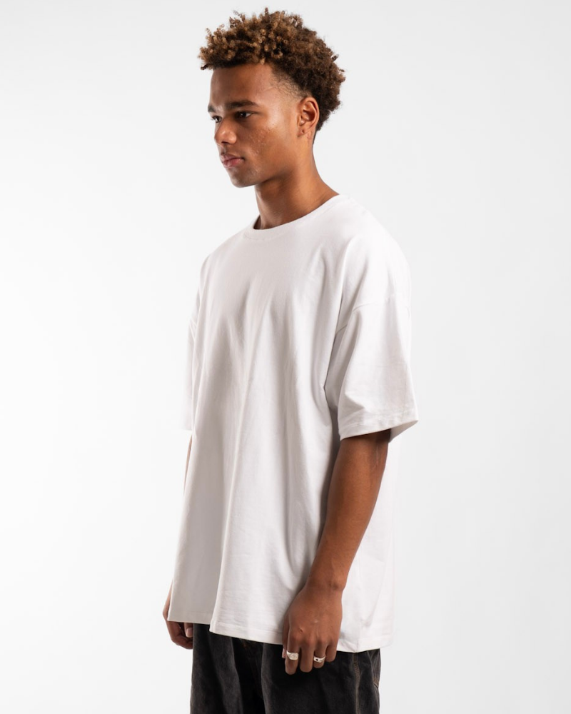 Luxe Oversized Tee - Arctic
