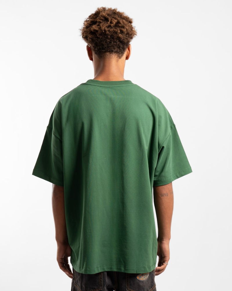 Luxe Oversized Tee - College Green