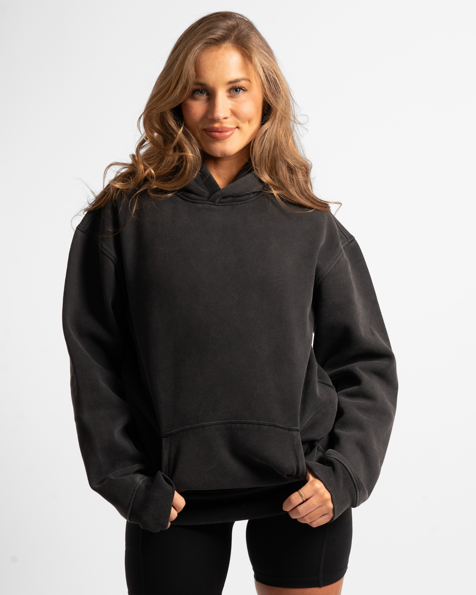 Unisex Classic Hoodie - Washed Black