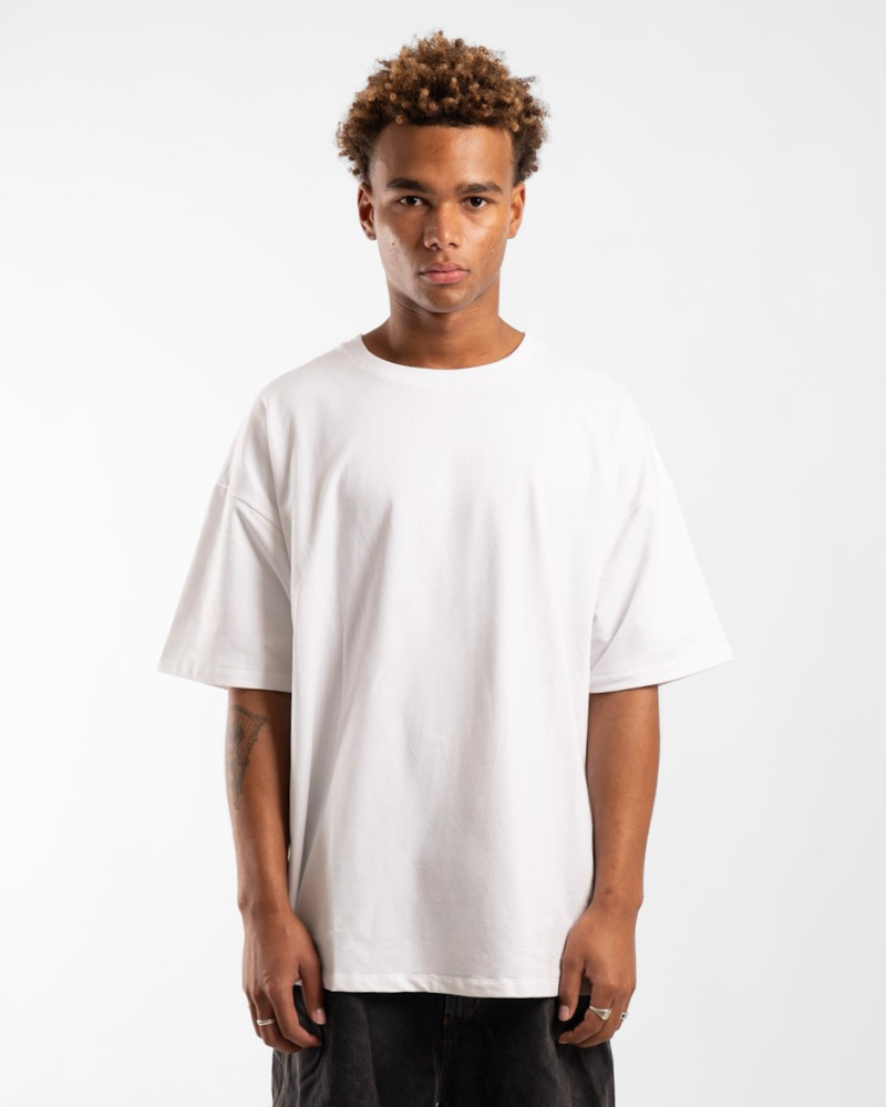 Luxe Oversized Tee - Arctic