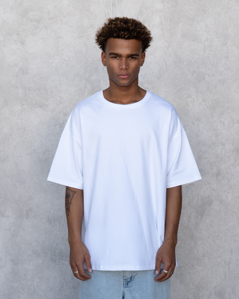 Luxe Oversized Tee - Arctic