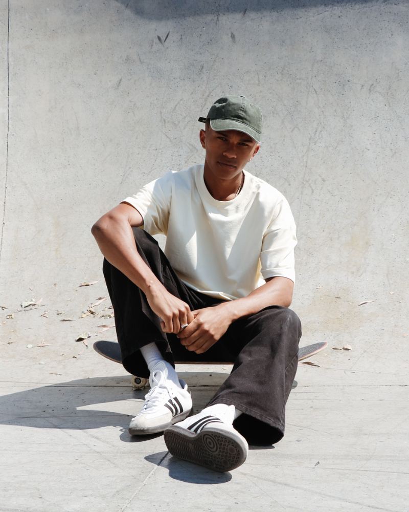 Luxe Oversized Tee - Cream