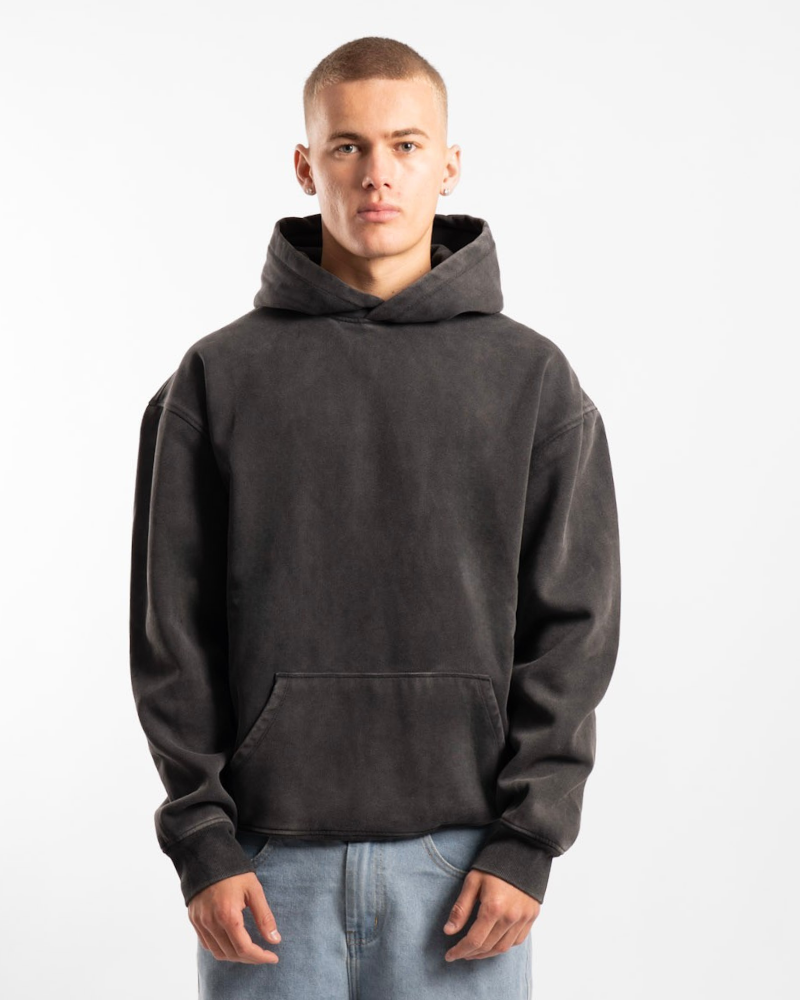 Unisex Classic Hoodie - Washed Black