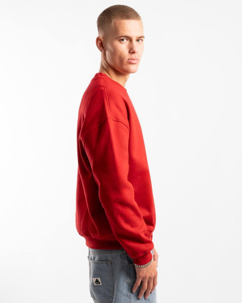 Unisex Classic Crew - Red