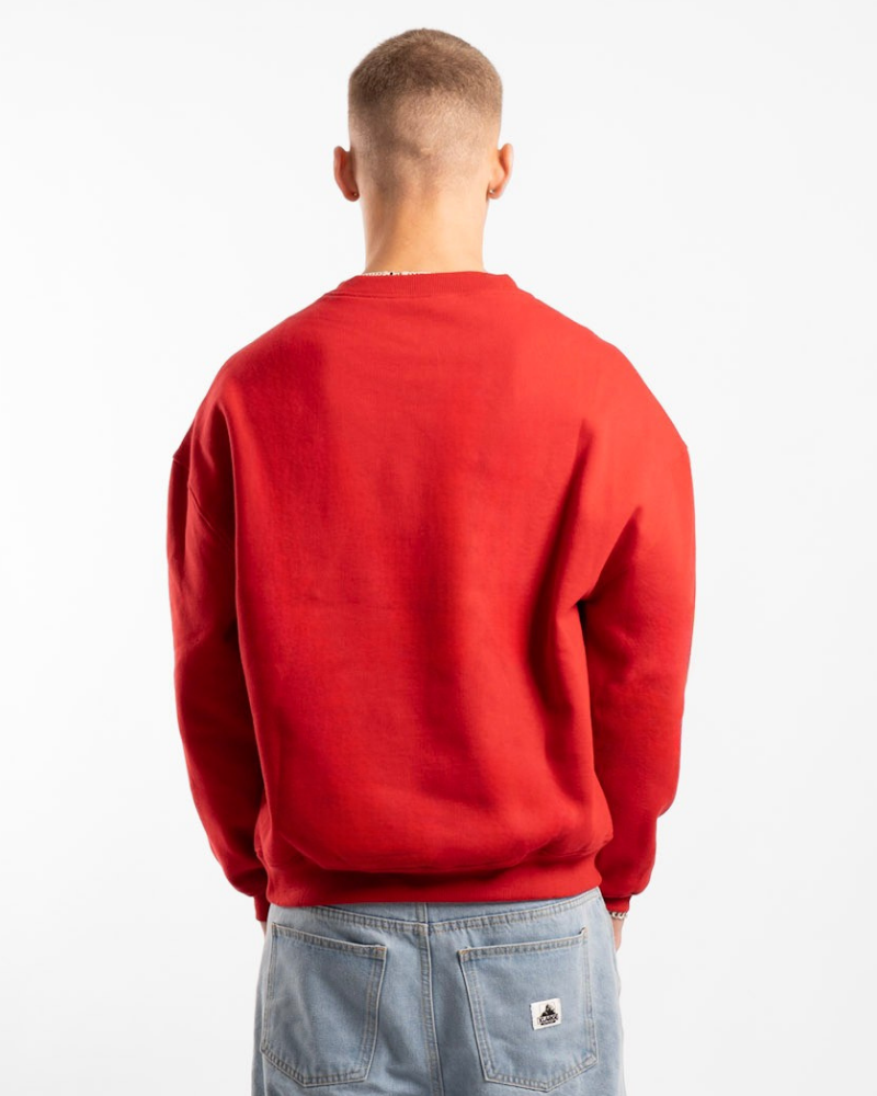 Unisex Classic Crew - Red