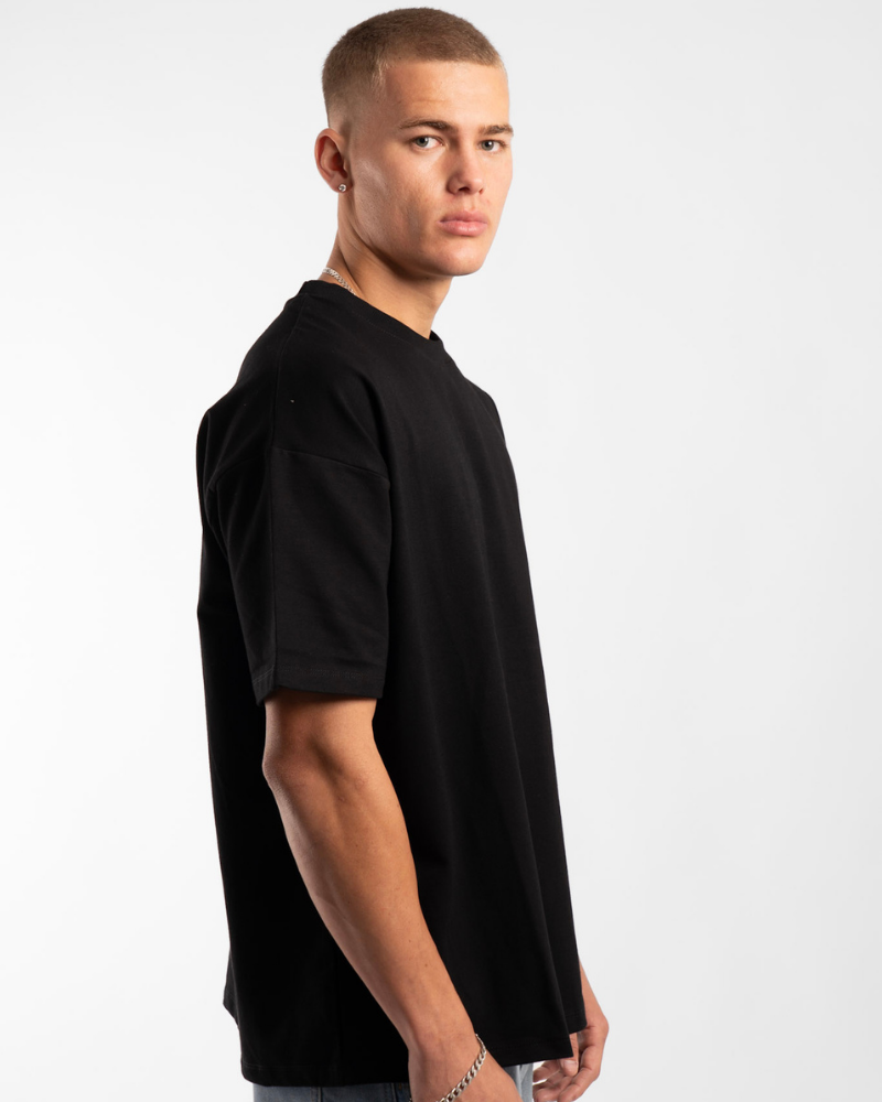 Luxe Oversized Tee - Onyx
